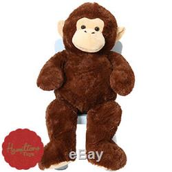 giant plush monkey