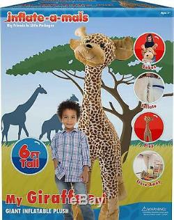 iplush inflatable giraffe