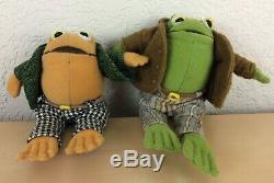 frog and toad plush toys