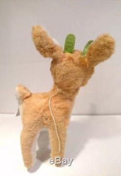 vintage rudolph the red nosed reindeer stuffed animal