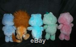 10 Vintage Kenner Care Bears Stuffed Animal Plush Lot Cousins Birthday Grumpy