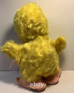10 Vintage Rushton Company Stuffed Yellow Duck Plush w Vinyl Face Tagged