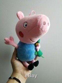 10 inch 25cm Peppa Pig GEORGE Soft Stuffed Plush Doll kids No Stock Not Sell