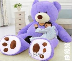 100CM-340CM Giant Large Big Teddy Bear Plush Soft Toy doll Gift(ONLY COVER) hot