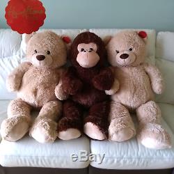 100CM Soft Plush Madison Monkey Present Giant Chimp Toy Christmas/Birthday