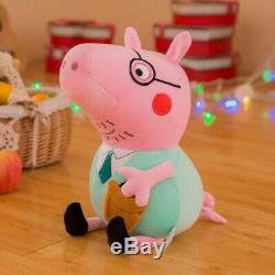 11.8 Peppa Pig Dad Soft Stuffed Plush toy Cute kids gift Out Of Stock