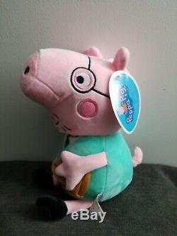 11.8 Peppa Pig Dad Soft Stuffed Plush toy Cute kids gift Out Of Stock