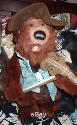15 Inch Disney Store Country Bears Movie Jamboree Plush Stuffed Animal Set Of 8