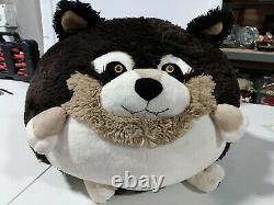 15 Large Squishables Retired Brown Timber Wolf Rare HTF