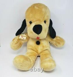 18 VINTAGE ANIMAL FAIR HENRY YELLOW PUPPY DOG STUFFED ANIMAL PLUSH TOY With TAG