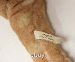 19 1959 Scampy Rubber Face Plush CHRISTMAS REINDEER Columbia Toys inc vintage