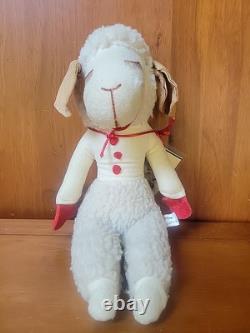 1957 Original Knickerbocker Lamb Chop Shari Lewis Stuffed Animal Plush PBS