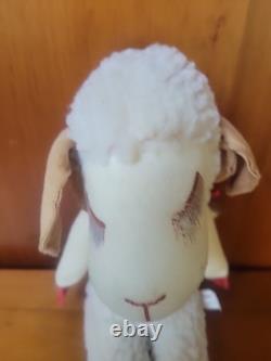1957 Original Knickerbocker Lamb Chop Shari Lewis Stuffed Animal Plush PBS