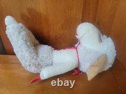 1957 Original Knickerbocker Lamb Chop Shari Lewis Stuffed Animal Plush PBS