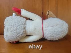 1957 Original Knickerbocker Lamb Chop Shari Lewis Stuffed Animal Plush PBS