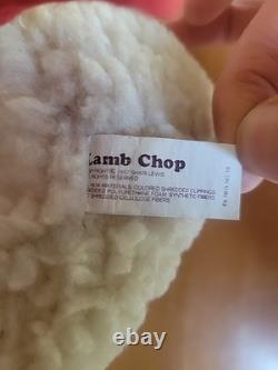 1957 Original Knickerbocker Lamb Chop Shari Lewis Stuffed Animal Plush PBS