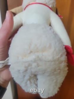 1957 Original Knickerbocker Lamb Chop Shari Lewis Stuffed Animal Plush PBS