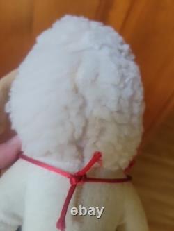 1957 Original Knickerbocker Lamb Chop Shari Lewis Stuffed Animal Plush PBS