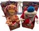 1992 Talking Ren & Stimpy Original Plush Dolls With Box Vintage Mattel