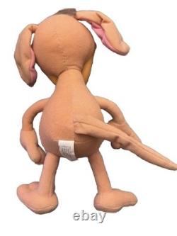 1992 Talking Ren & Stimpy Original Plush Dolls with Box Vintage Mattel