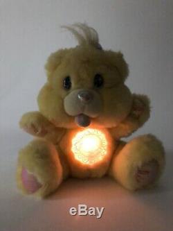 1995 Fantasy Ltd Twinkle Bears Plush Yellow Sun VINTAGE RARE LIGHTS UP WORKS