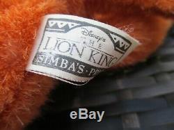 1998 Mattel Disney The Lion King Simba's Pride KOVU PURRING Soft Plush Toy