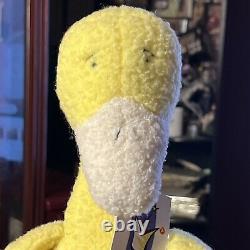 1999 Manhattan Toy Gillian Peabodies Duck Plush Stuffed Animal NWT 17