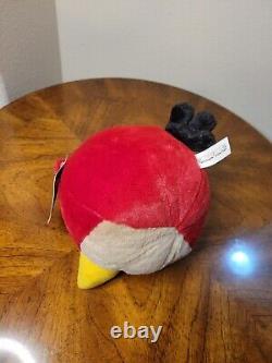 1st Generation Tags Angry Birds Plush Red Bird, 2010, no sound, Large, NWT