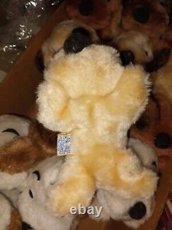 20-Dakin Drooper Assorted Dog Plush 5.5 Stuffed Animal Toy Vintage Old Toy 1973