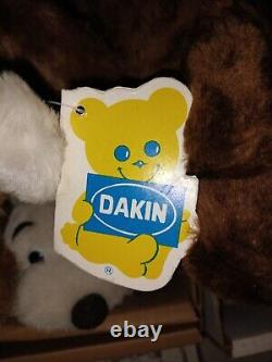 20-Dakin Drooper Assorted Dog Plush 5.5 Stuffed Animal Toy Vintage Old Toy 1973