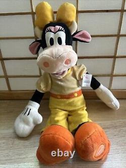 20 Disney Store Authentic Stamped Clarabelle Cow Plush Stuffed Animal Rare NWT