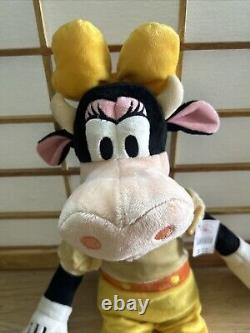 20 Disney Store Authentic Stamped Clarabelle Cow Plush Stuffed Animal Rare NWT