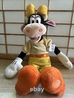 20 Disney Store Authentic Stamped Clarabelle Cow Plush Stuffed Animal Rare NWT