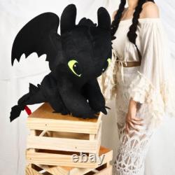 20 Toothless Plush Doll Stuffed Animal How to Train Your Dragon Soft Toy Gift