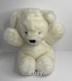 20 Vintage 1979 Dakin White Cuddles Teddy Bear Stuffed Animal Plush Toy