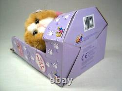 2001 DSI Kitty Kitty Kittens Punkin Plush Toy New In Box Orange White Stripe Cat