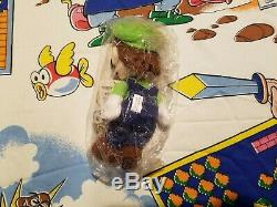 2007 Hudson Soft Mario Party 5 Luigi Plush SuperMarioLogan SML Toy Nintendo MP5