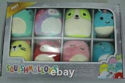 2021 Squishmallows Holiday Squads 1 Of Ea Plush Asst Set Xmas Ornaments 3 X 8pk