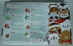 2021 Squishmallows Holiday Squads 1 Of Ea Plush Asst Set Xmas Ornaments 3 X 8pk