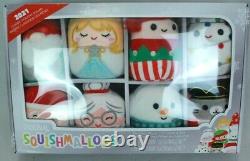 2021 Squishmallows Holiday Squads 1 Of Ea Plush Asst Set Xmas Ornaments 3 X 8pk