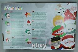 2021 Squishmallows Holiday Squads 1 Of Ea Plush Asst Set Xmas Ornaments 3 X 8pk