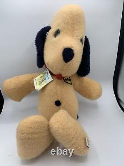 21 HENRY Plush Puppy Dog Doll Stuffed Animal Fair Inc Vintage 1971 Tags