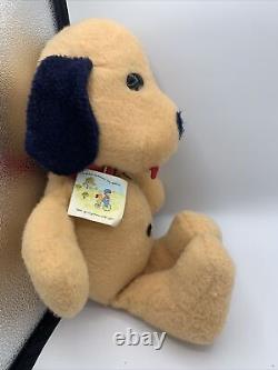 21 HENRY Plush Puppy Dog Doll Stuffed Animal Fair Inc Vintage 1971 Tags