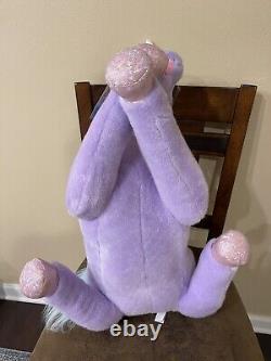 24 Mattel BARBIE Swan Lake LILA Unicorn Plush Stuffed Animal 2003 Rare In Pkg