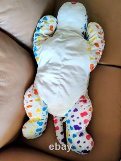 25 Lisa Frank Spotty Paws Puppy Dog Plush Rainbow Stuffed Animal Pillow Buddy