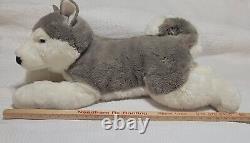 27in Aurora World Husky Wolf Plush Dog Stuffed Animal Pillow Plush