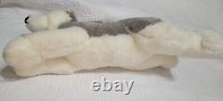 27in Aurora World Husky Wolf Plush Dog Stuffed Animal Pillow Plush