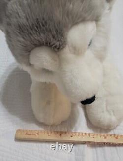 27in Aurora World Husky Wolf Plush Dog Stuffed Animal Pillow Plush