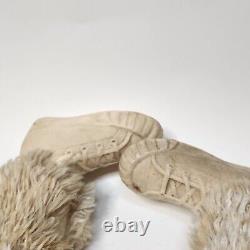 42 Vintage 1960 My Toy Creation Rubber Face White Monkey Stuffed Animal Plush