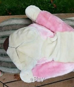 48 Rare Animal Alley Toy Darby Pink Dog Jumbo Large Stuffed Puppy Plush Pillow